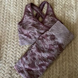 Gymshark set gently worn